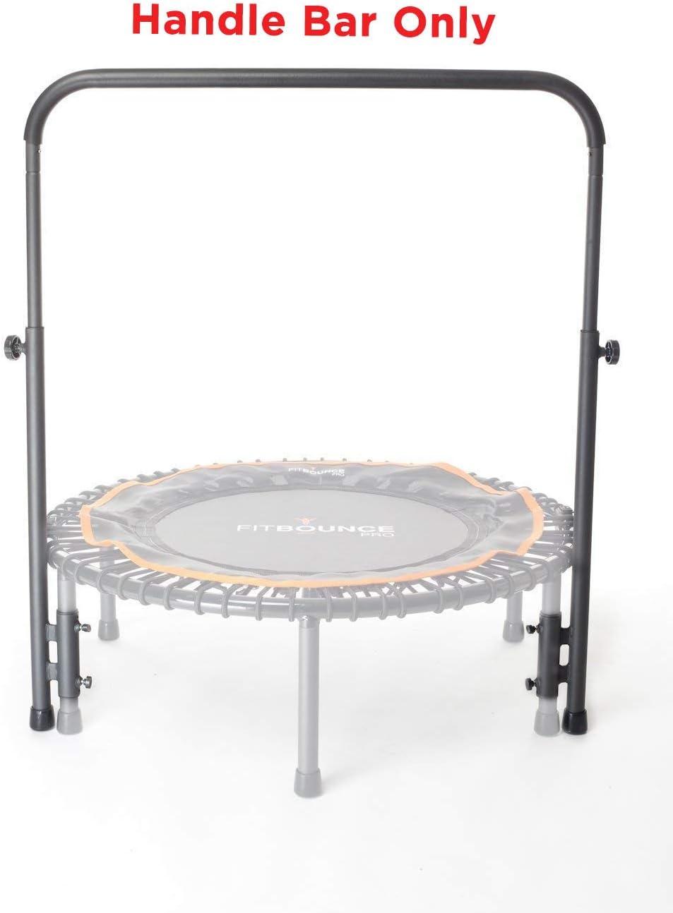Fit Bounce Pro Strong Adjustable Stability Handle Bar Rail for The FIT Bounce PRO Mini Trampoline Rebounder - BAR ONLY not for XL Model