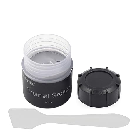 G108 20Grams High Performance Thermal Paste, Heatsink Compound, Carbon Based Heatsink Grease for CPU GPU High Power LED Chipset Cooling