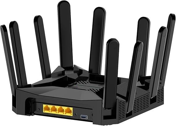 WiFi6 Wireless Router, AX3000 Dual Band Cellular Router, 4 Gigabit Ports, Secure Wireless Network - Enjoy High-Speed Connectivity, Z8103AX-G