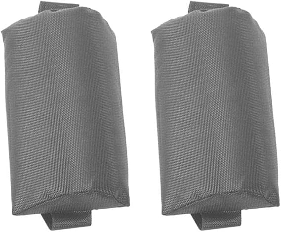 Headrest Head Cushion Pillow Recliner Lounge Chair Pillow for Patio, Garden 2Pcs Grey