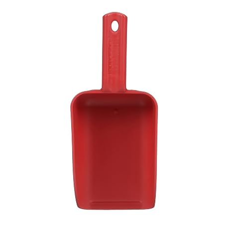 Remco Small Hand Scoop,Poly,32 Oz,Red 64004-1 Each