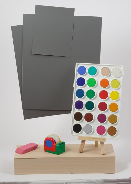 R-27, 18% Gray White Balance and Exposure Control Card Set, (of Three Cards, Two 8x10 One 4x5)