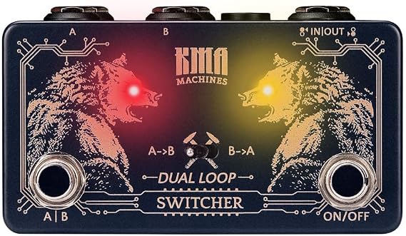 KMA Machines Dual Loop Switcher Loop Switching Pedal