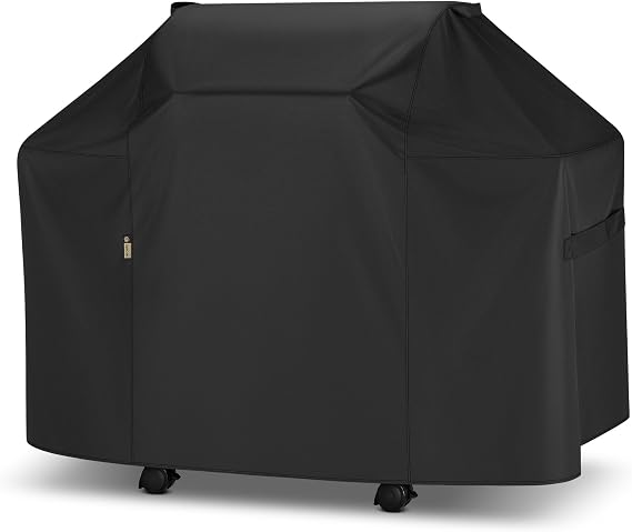 Grill Cover 52 Inch Compatible with Weber Spirit 200 and 300 Series, Genesis Silver A/B Gas Grill, Waterproof Heavy Duty Outdoor Fade Resistant BBQ Cover for E310, Compared to 7106