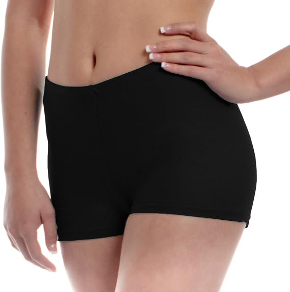 B Dancewear Womens Dance Shorts Adult Sizes Can Be Worn as Trunks, Briefs, Performance Bottoms and Underpants