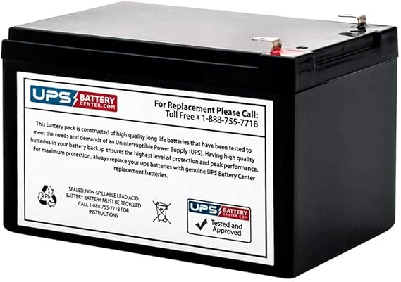12 Volt 12V 12Ah 12Amph SLA Sealed Lead Acid Batteries for Electric Bike Scooter