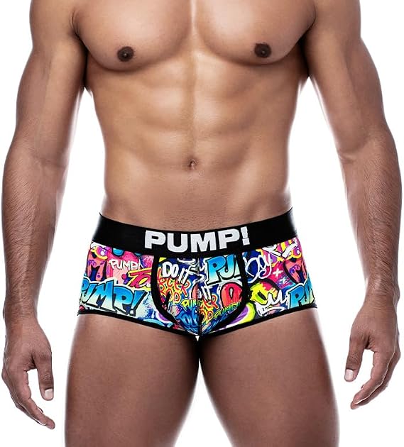 Pump! Drip Access Men's Access Trunks|Backless Trunk Underwear with Supportive Fit