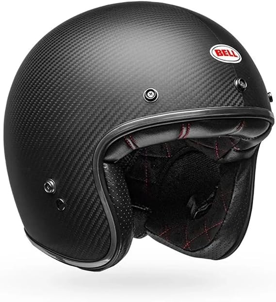 Bell Custom 500 Carbon Helmet, Matte Black, Small