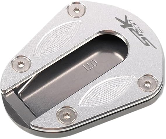 Motorcycle Kickstand Pad for QJMOTO QJSRK600 SRK600 SRK 600 Motorcycle Accessories CNC Kickstand Foot Side Stand Extension Pad Support Plate Enlarge