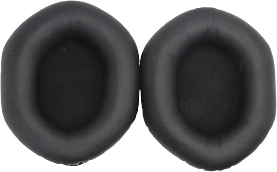 Soft Ear Pads Ear Cushions for VMODA XS Crossfade M100 LP2 Headphones Earcups Earmuff Earcups Noise Isolation, 9.8cm long, Blackblack and Red;(optional)