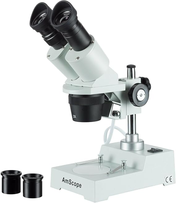 AmScope - 20X-40X-80X Sharp Forward Facing Stereo Microscope - SE304R-PZ