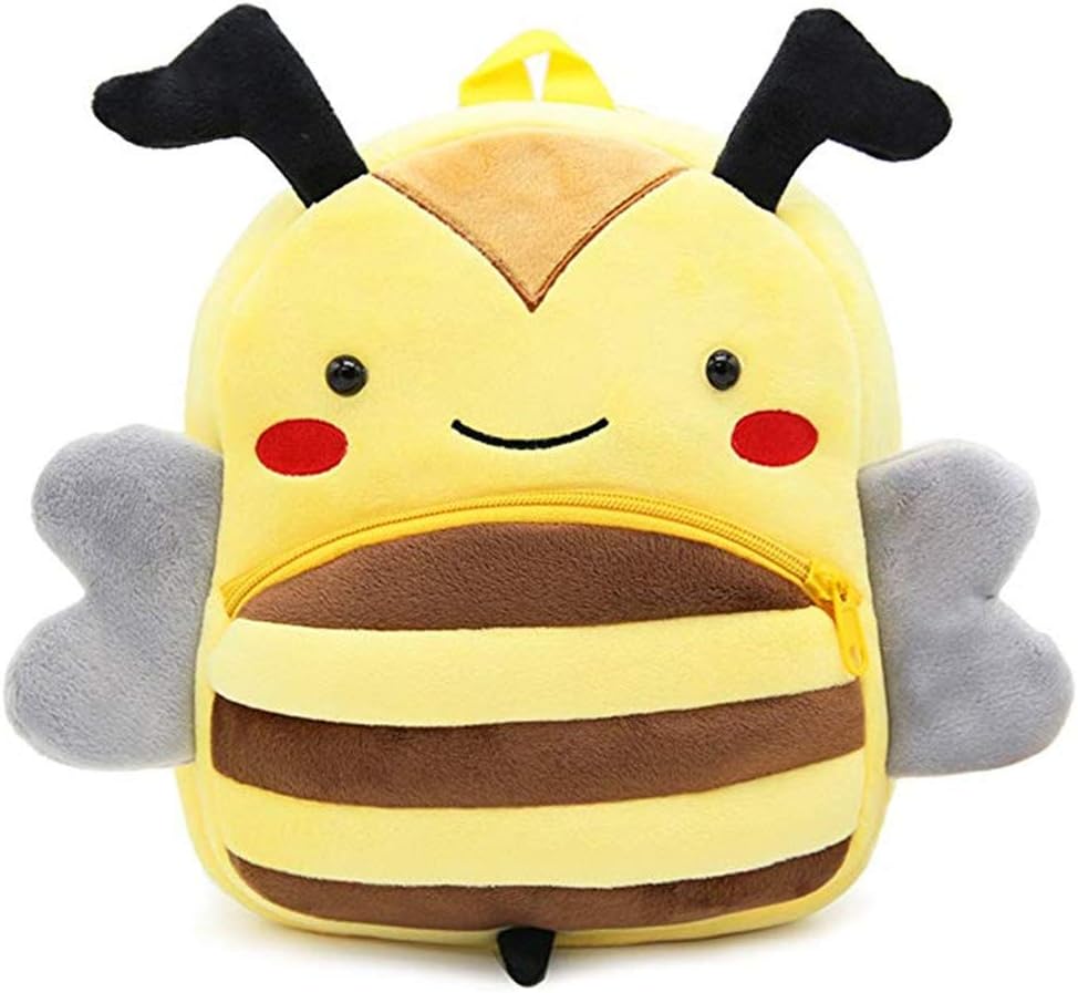 Zoo Toddler Kids Backpacks Cute Plush Little Girls Boys Animal BackpacksBee