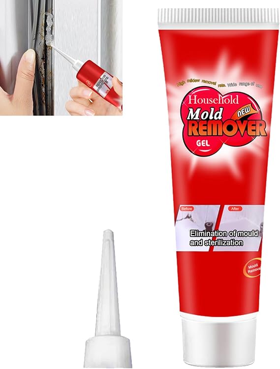 Mould Magic Gel,Mould Magic Extreme Gel,Magic Mould Extreme Remover Gel for Bathroom,Household Mold Remover Gel,Quick Mould Remover Gel for Wall Tiles,Household Mould Miracle Remover