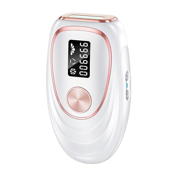 IPL Hair Removal Device for Women & Men - Home Use Personal Device Hair Removal for Body and Facial Hair, Personal Use, Protective Eyewear Included