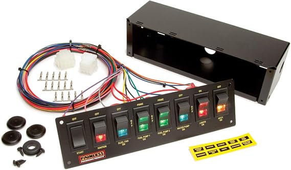 Paintless Performance 50202 Roll Bar Mount 8 Switch Panel & Box for 50001 Harness