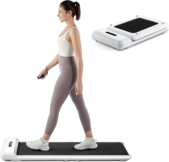 WalkingPad Walking Treadmill, Compact Folding Walking Pad Ultra Slim 6Km/h | Foldable Design for Compact Storage and Space Saving, Smart FootSense Control, LED Display for Daily Walking, Jogging