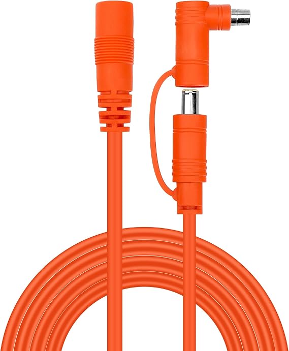 10FT 3M 8mm Extension Cable 14AWG for Popular Solar generators Like Geneverse Homepower/ExpertPower/MAXOAK/Westinghouse iGen200s,iGen300s,iGen600s/EF ECOFLOW/Renogy/ZOUPW/Power Station
