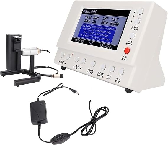 Multifunction Timegrapher,High Precision Mechanical Watch Testing Tool,Watch Timing Machine,with Two Working Modes & LCD Screen,for Watchmakers Watch Repair