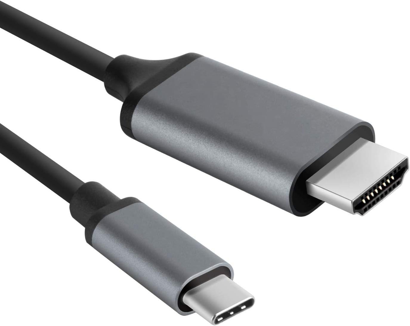 USB Type-C HDMI 4k HDMI Cable Compatible with Samsung SM-W627 for Home Office Extended Display Full 2160p@30Hz, 6Ft1.8M Cable Thunderbolt 34