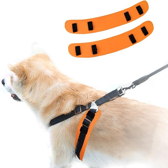 Dog Harness Strap Cover Dog Harness Strap Wrap Dog Armpits Chest Protector Chest Strap Liner Padding Dog Strap Padding Prevents Rubbing and Chaffing