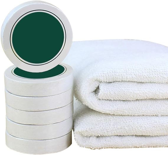Reusable Compressed Towels Tablets - Cotton Compressed Towels White - 12 Pack