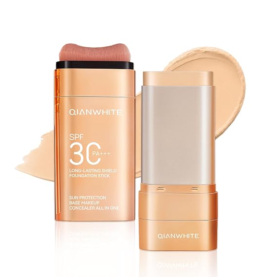 Tinted Sunscreen for Face - Tinted Moisturizer with SPF | Korean Sunscreen Stick Mineral Sunscreen Face Sunscreen for Women, Zinc Oxide & Titanium Dioxide Travel Size Sun Screen #02