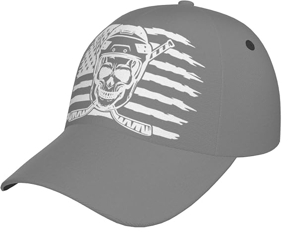 Golf Baseball Cap Trucker American Goalie Flag Hat for Outdoor Sports