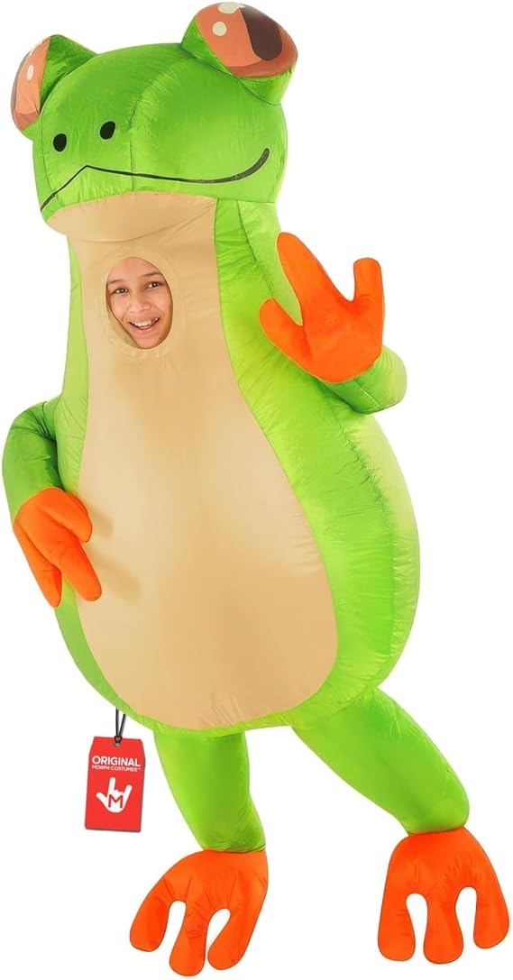 Morph, Frog Costume Kids, Halloween Costumes for Kids | Battery Pack Included, Perfect for Halloween, Always a Hit