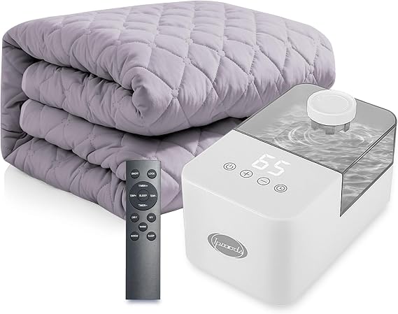 Electric Water Heated Mattress Pad, Water Circulation Bed mattresses, Heating Bed Warmer (70.87 "W x 78.74" L/180 x 200cm)
