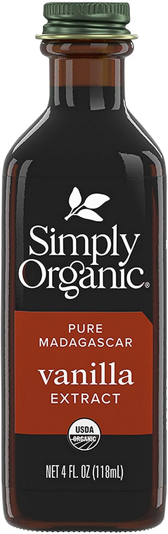 Simply Organic Vanilla Extract, Certified Organic | 4 oz | Pack of 6