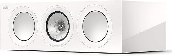 KEF R2 Meta Compact 3 Way Center Channel Speaker (Gloss White)