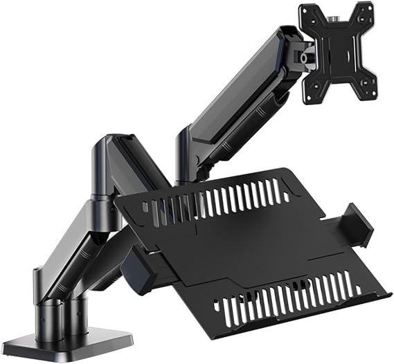 Dual Monitor Arm for 13-32 Inch Computer Screens, 22lbs per Arm, Dual Monitor Desk Mount,Height Adjustable,Vesa Mount,for Home Office