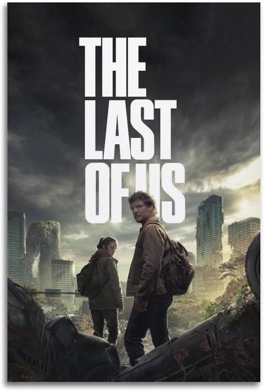 AAAG The Last of Us Poster TV Series 2023 Poster Canvas 90s Wall Art Room Aesthetic Posters 16x24inch40x60cm