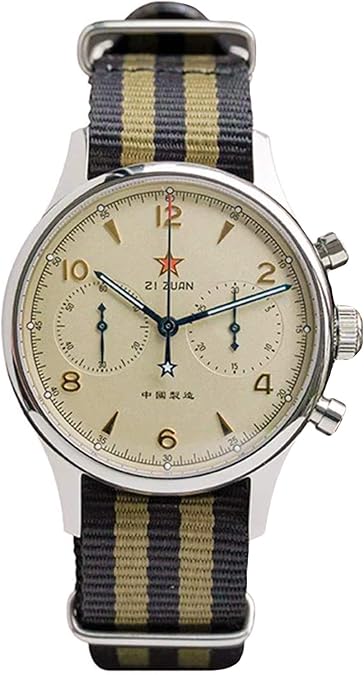 SUGESS-AU, Seagull 1963 ST1901 Venus 40mm Chronograph Sapphire, Display Back, 2 Straps BNIB