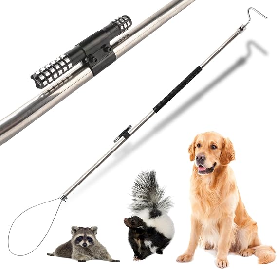 Dog Catcher Pole Animal Catch Pole Control Tool Trap Kit