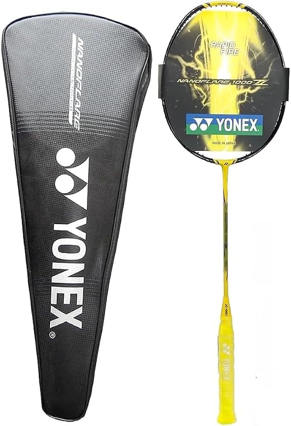 Yonex Nanoflare 1000 Z (Lightning Yellow) Badminton Racquet, UNSTRUNG, 4U5