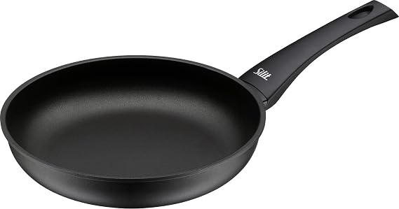 Silit Black Cast Aluminium 24cm Saute Fry Pan with Non-Stick Coating