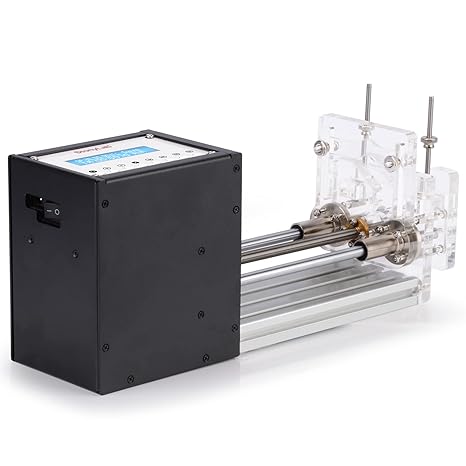 stonylab Syringe Pump, 1-100 ml Benchtop Micro Injection Pump Infuse Single Syringe Pump Liquid Transfer for Laboratory Research, 110V - 220V