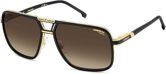 CARRERA CARRERA 1071/S I46 MATTE BLACK GOLD 61/16/145 MAN Sunglasses