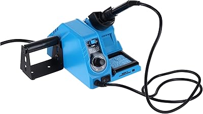 AZ-Delivery Soldering Station 926LED V2 Soldering Iron Kit, 60W, Adjustable 194F-896F, Includes Plug-in Iron Handle, Soldering Stand & Heat-resistant cleaning sponge