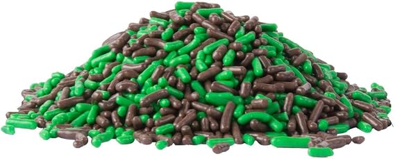 TableTop King Dutch Treat Chocolate Mint Sprinkles Candy Ice Cream Topping - 10 lb.