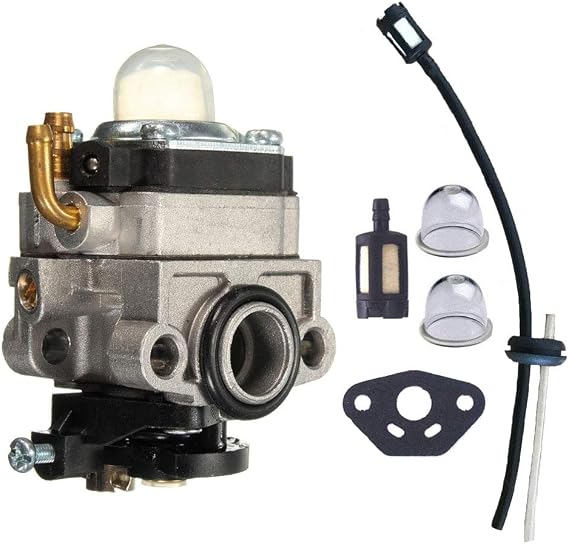 753-05251 Carburetor for Walbro WYL-229 WYL-229-1 753-05251 753-1225 Troy-bilt MTD Trimmer Carb w/Fuel Line Kit