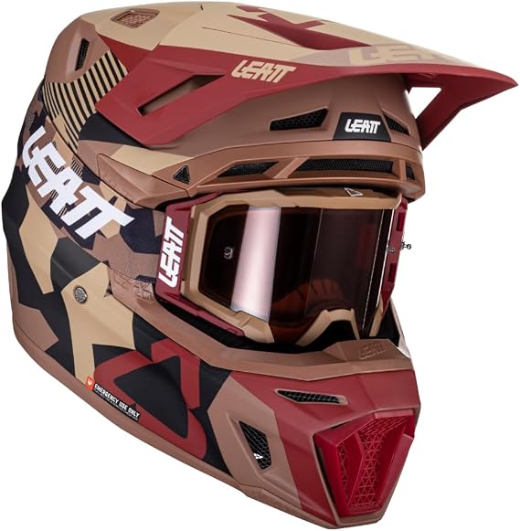 Leatt Helmet Kit Moto 8.5 V24 RubyStone #S 55-56cm