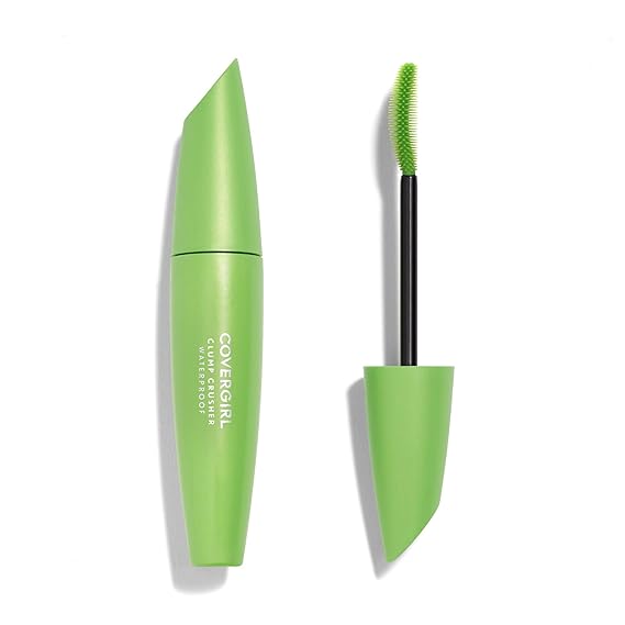 COVERGIRL Clump Crusher Waterproof Mascara, 20X More Volume, Double Sided Brush, Long-Lasting Wear - 835 Black Brown Waterproof Pack of 1