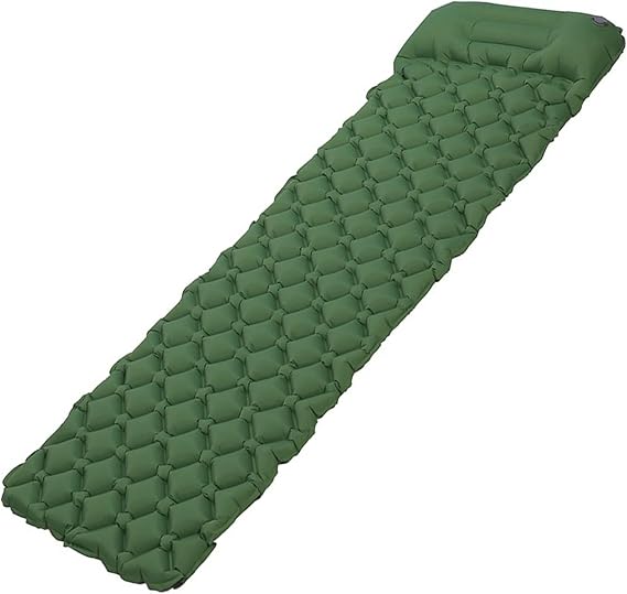 Air Mattress for Outdoor Camping,Lightweight Foldable Camping mat with Pillow