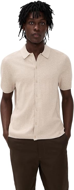 REIGNING CHAMP Men's Knit Piazza Shirt