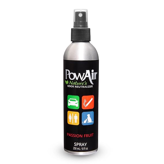 PowAir All-Natural Odor Neutralizer Spray (Passion Fruit, 8 oz)