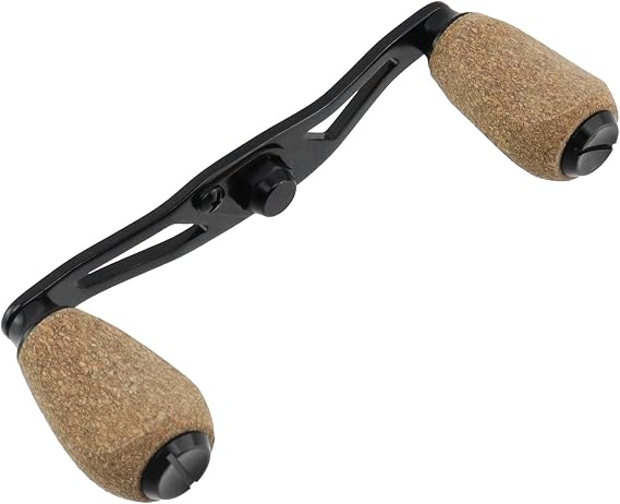 Fishing Reel Handle Fishing Replacement Parts with Wood Knob | for Lakeside, Seaside