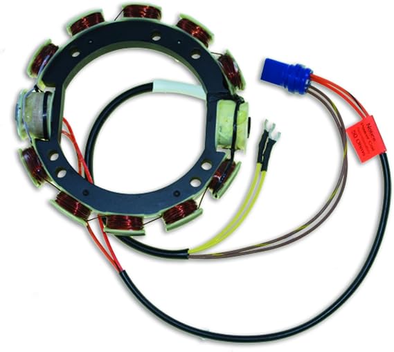 CDI Electronics 173-4766 Johnson/Evinrude Stator - 3 Cyl. 9 Amp (1989-1998)
