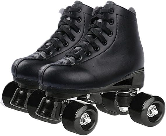 Double Row Roller Skates for Women and Men Fancy Skates Four Wheels Roller Blades Outdoor Sports Adult